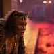 Jennifer Hudson as Grizabella. Her look is one of the least disturbing in the film.